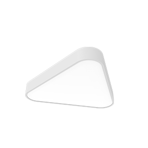 Светодиодный светильник VARTON COSMO T накладной 30 Вт 600х544 мм 4000 K с рассеивателем опал RAL9003 белый муар